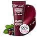 Natural Lanolin Tinted Lip Balm - Moisturizing Gloss For Dry Chapped Lips. Long Lasting Stains Made From Organic Edible Plant Pigments. Flavor, Fragrance, GMO, Paraben & Cruelty-Free. (Elderberry 8ml)