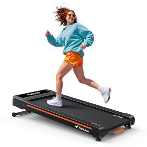 MERACH NovaWalk W50 Walking Pad Treadmill, 400lbs, 12% Auto Incline, 3.5HP - image 1