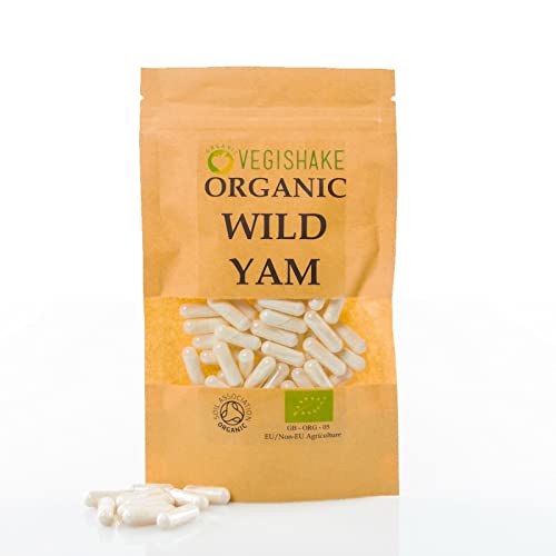 Organic Wild Yam Capsules 400ct