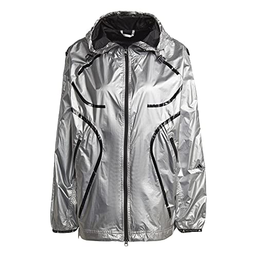 Chaqueta adidas Truepace GU1607 plata para running mujer talla XS