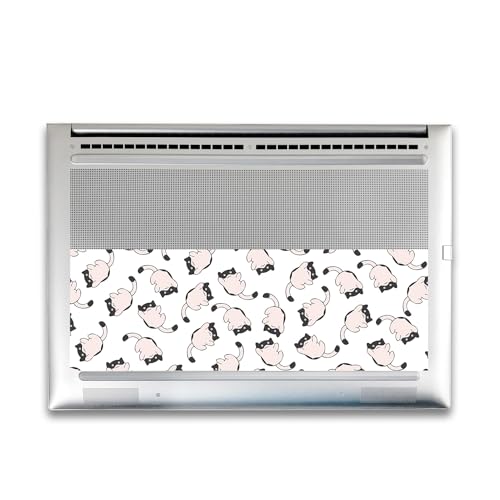 Image of Gaming Skin Compatible with HP Envy x360 16 inch (2023) - Raining Cats - Premium 3M Vinyl Protective Wrap Decal Cover - Easy to Apply | Crafted in The USA by MightySkins