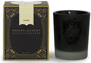 Salem Gothic Black Candle by Modern Alchemy Aromatherapy Perfume Scented Candle