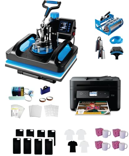 Sublimation Starter Kit – 15x15 Heat Press & Printer Bundle ...