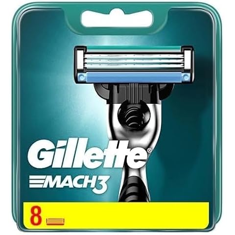 Gillette Mach3 Blades - Pack of 8 Cover