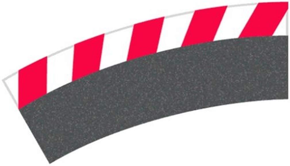 Carrera 20020567 Outer Edge Strips for Curve 1/30 ° (6), end Pieces (2) Slot Car Track Accessory