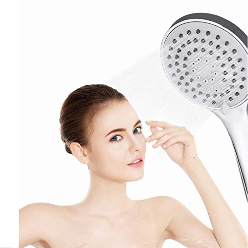 Robinet de douche mural chromé avec mitigeur eau chaude froide - 8