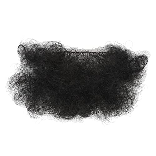 Fake Private Hair, Black Invisible Realistic Fake Pubic Hair, Bikini Costume Body Hair, Breathable Hair Wig