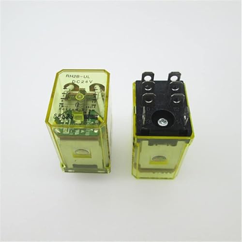 GJZIFGFWQ Relay RH2B-UL-DC24V RH2B-UL DC24V 24VDC 24V 10A 240VAC 8PIN(5PCS)