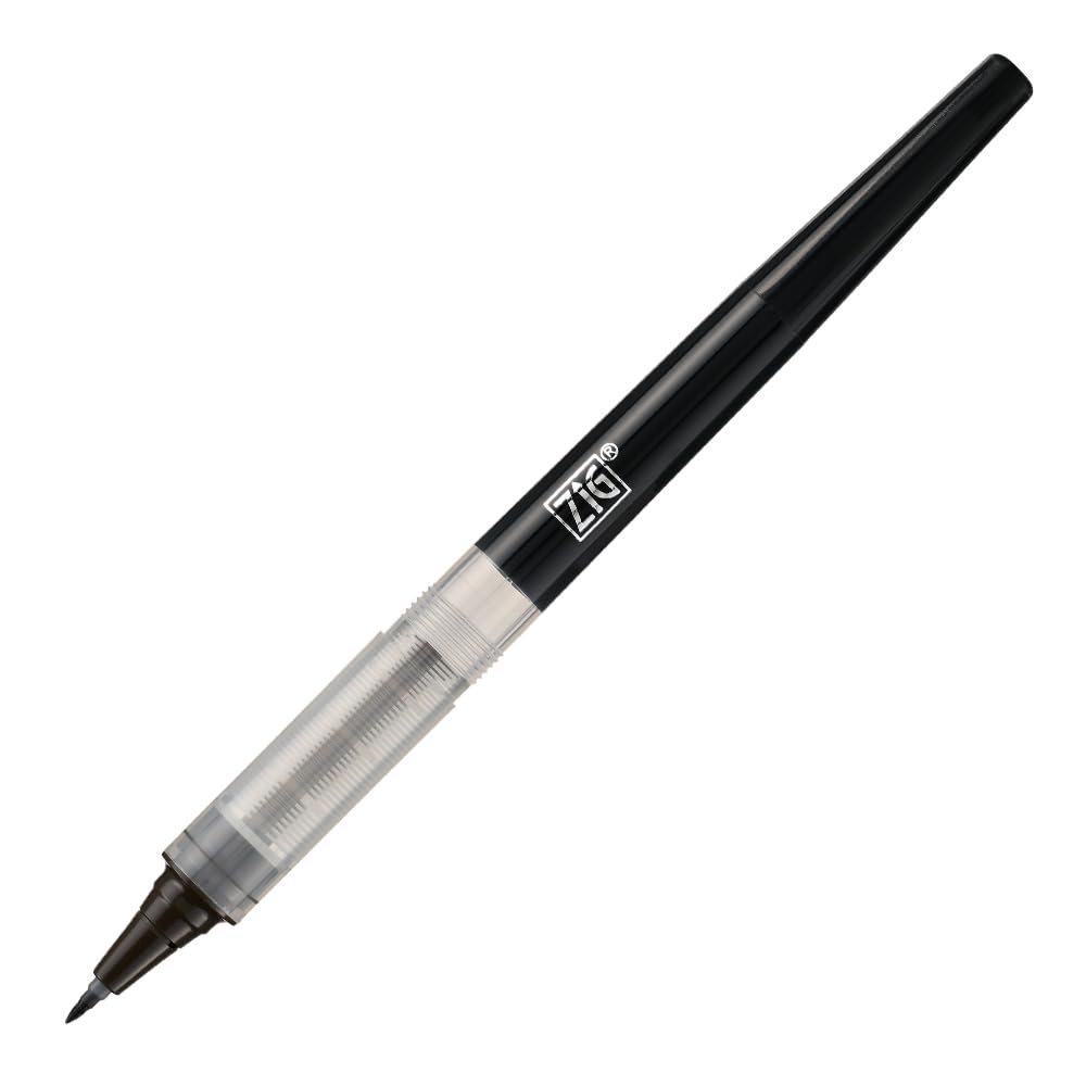 Kuretake Zig Letter Pen COCOIRO Refill(Sepia), Dedicated Cartridge