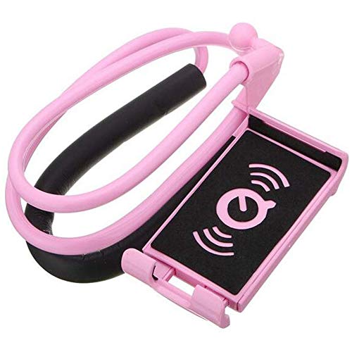 Haoxuann,Universal Moblie Phone Stand,Lazy Cell Phone Holder & Neck Cell Tablet Phone Mount Holder Flexible Lazy Bracket Diy Free Rotating (Black) #TOP6