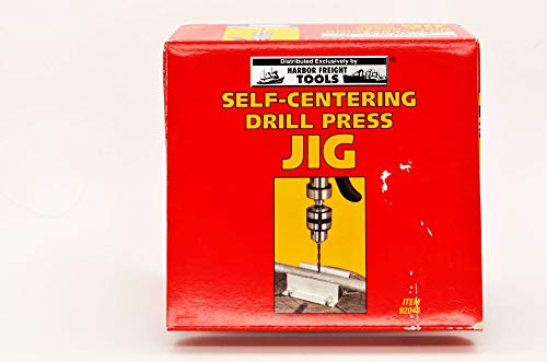 Self-centering Drill Press Jig with Ruler Markings; Heavy-duty Extruded Aluminum