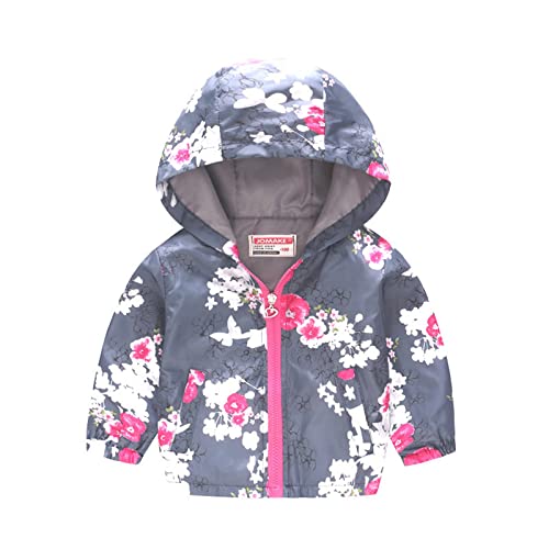 Toddler Kids Baby Boys Girls Dinosaur Camouflage Zip Windproof Jacket Trench Lightweight Kids Children's Winter Coats