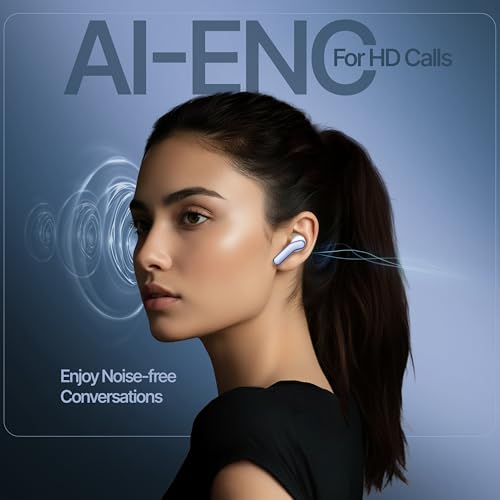Image of Mivi DuoPods Roar (New Launch) 13mm AAC Audio Tech | AI-ENC | Dual Mic | 5.3 Bluetooth Ear Buds | 70Hrs Battery | Fast Charge | IPX4 | Low Latency | Gaming Earbuds