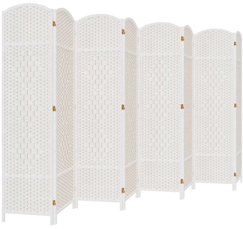 DURASPACE 8 Panel Room Divider, 6ft Tall Folding Privacy Screen,