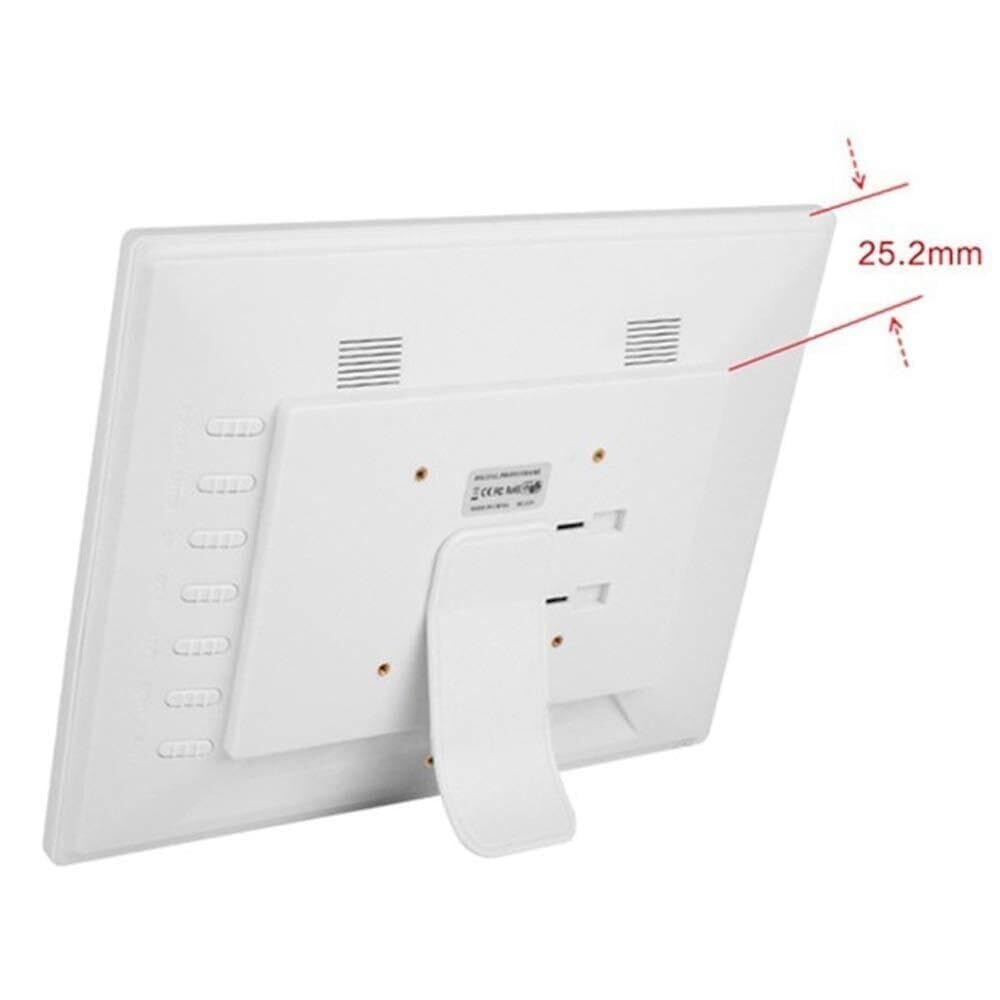 13,3 Zoll Digitaler Bilderrahmen Touchscreen HD IPS Display Musik Video Player Kalender Alarm USB / SD Unterstützung
