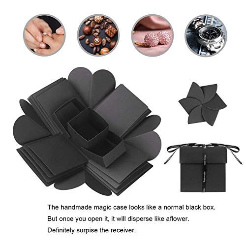 yeestone Explosion Box Creative DIY Photo Album Scrapbooking Gift Box for Birthday, Valentine,Anniversary, Wedding