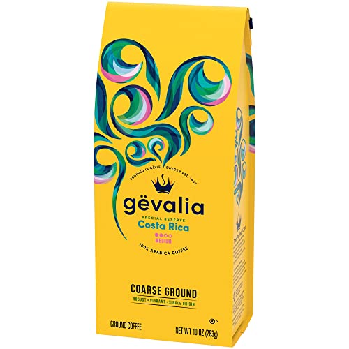 Gevalia Kaffe, Shade Grown, Ground Coffee, 12Oz Bag (Pack Of 2) (Choose Flavor) (Costa Rica Medium Roast) #TOP5