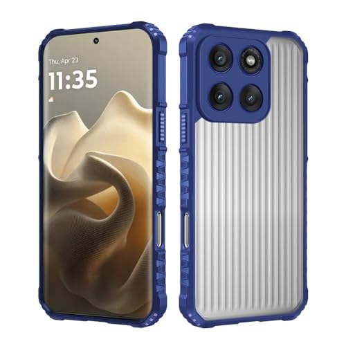 Protection Motorola Edge 50 Pro coque silicone bleu pour le quotidien