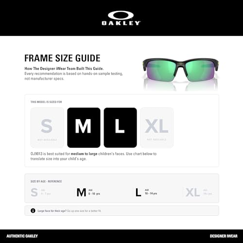 Image of Oakley Capacitor OJ9013 Rectangle Junior Sunglasses for Boys for Girls