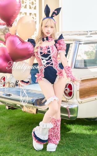 Amazon.co.jp: [Malymoon] コスプレ アニマル バニーガール うさぎ