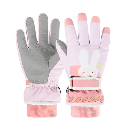 Toddler Women Mens Snow Gloves Kids Waterproof Winter Warm Thermal Ski Snowboard Ladies Glove