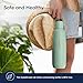 sodastream Fizz & Go Cool - All Metal Bottle (Sand) Carbonating Bottle Capacity, 0.9L