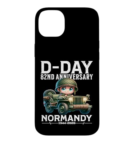 D-day 2026 82nd Anniversary Normandy D-Day Omaha Beach 1944 �X�}�z�P�[�X iPhone 14 Plus �p