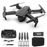 Drones con Cámara 4k,Drone fpv,E88 Pro Drone 4k With High Definition Camera WiFi FPV Foldable RC Quadcopter,Mini Drone...