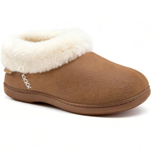 EverFoams Microsuede Memory Foam Slippers