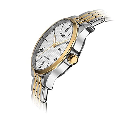 Citizen Stainless Steel Analog White Dial Men Watch-Nh8354-58A, Multi-Color Band - Image 2