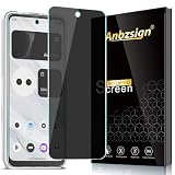 Anbzsign 2 Pack for XREAL Beam Pro Privacy Screen Protector, 9H Anti Spy Private Tempered Glass Film, Anti-Scratch, Case Friendly