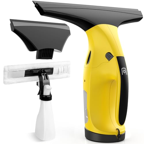 Nettoyeur de Vitres Aspirateur de fenêtre Rechargeable...