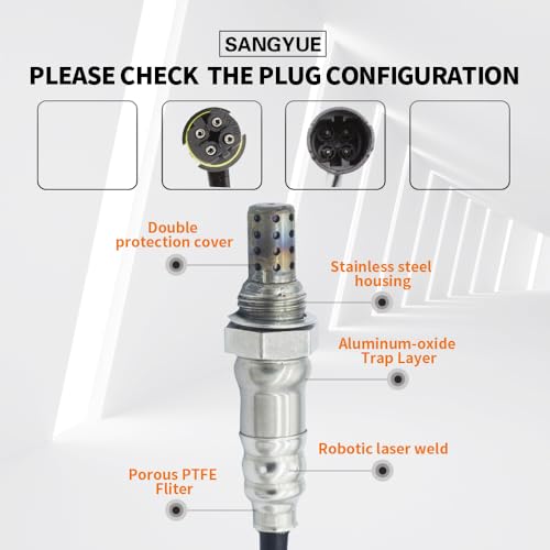 Sensor de oxígeno para BMW E46 E39 E53 E83 X3 X5 Juego 2 piezas miniatura 3