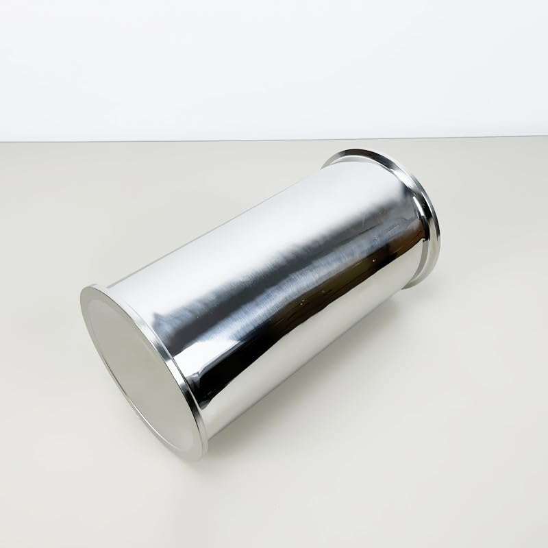 6" (152mm) OD167mm Tri-clamp Extraction Tank By High Pressure,Height 12"(305mm) Recovery Tank, Corrosion Resistant SS304
