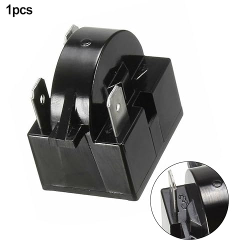 Relé de 3 pines 12 ohm con protector de sobrecarga para compresor de aire acondicionado y nevera 2