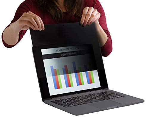 Apple MacBook Compatible – Premium Black Privacy Screen and Blue Light Screen Protector– Anti-Glare, Anti-Scratch, Blocks 96% UV (Latest 13 inch MacBook Pro & 2018 MacBook Air, Black)