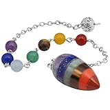 GUÉRISON ÉNERGÉTIQUE 7 Chakra. Bien conçu en 7 couches de pierres différentes. Chaque cristal de guérison énergétique spirituel coloré est fortement connecté à un chakra spécifique pour augmenter votre vibration émettre un flux d’énergie positif. Les pierres de chakra sont parfaites pour équilibrer votre énergie se concentrer sur des zones spécifiques de l’esprit, du corps de l’esprit.