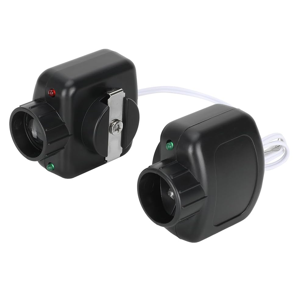 Juego de 2 Sensores de Apertura de Puertas de Garaje Lineales, Kit de Ojos de Haz, para Apertura de Puertas de Garaje Lineal HAE00002 LSO50 LDO33 LDO50