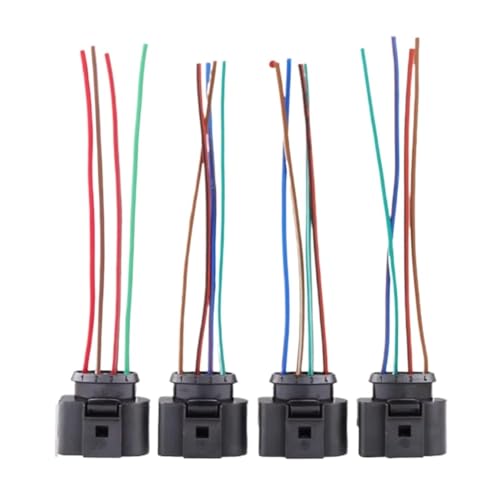 Conector de bobina de encendido impermeable 1J0973724 con conexión estable para VW 1