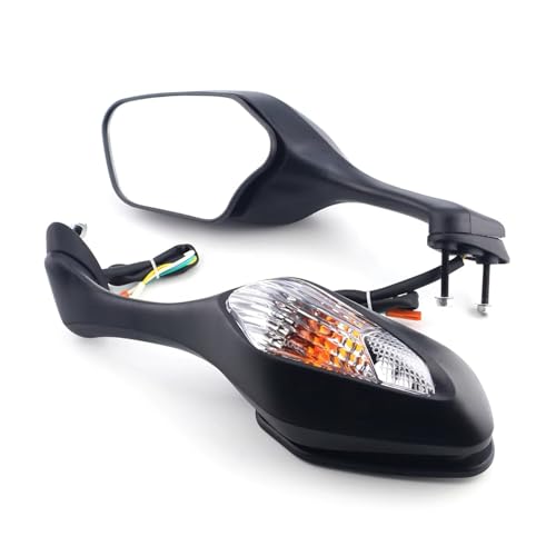 Retrovisores para motocicleta CBR1000RR y VFR1200 con luces LED intermitentes