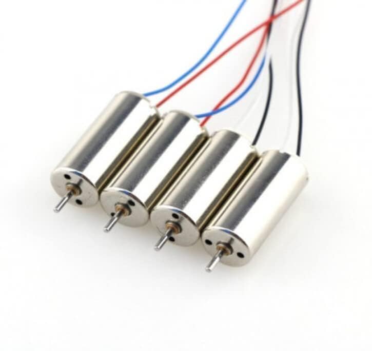 Image of (Pack of 4) Magnetic Micro Coreless Motor with fan 8520 (85 * 20) for Micro Quadcopters - 2xCW and 2xCCW
