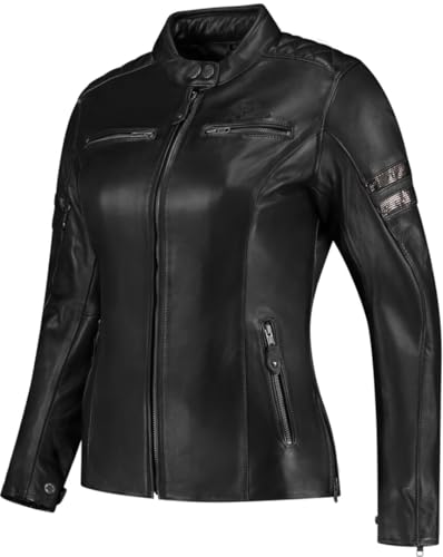 Veste en cuir Rusty Stitches Joyce V2 moto femme équipement route