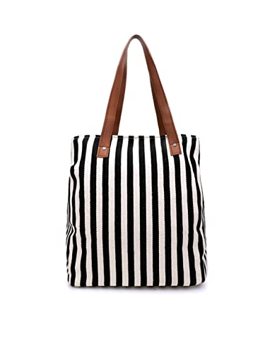 Image of maisha by Esha Stylish Cotton Jacquard Tote Bag for Women - Handcrafted Travel Handbag, Cabin & Overnight Bag | Spacious Multi-Purpose Bag with 3 Compartments
