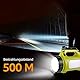 LE LED Handscheinwerfer 1000 Lumen, Wiederaufladbare CREE Akku Handlampe mit 3600mAh Powerbank, 10W Dimmbare Taschenlampe inkl. 3 Lichtmodi 2 Helligkeitsstufen, USB-Kabel für Notfall Camping usw.