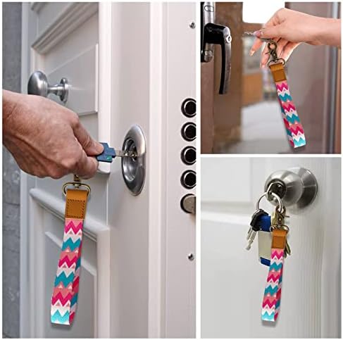 Lanyard, Key Lanyard for Men and Women, Fashion Cool Lanyards, Apply to Key Chain, Cell Mobile Phone, Id Badge, Card Holder (2 Pack Long and Short)