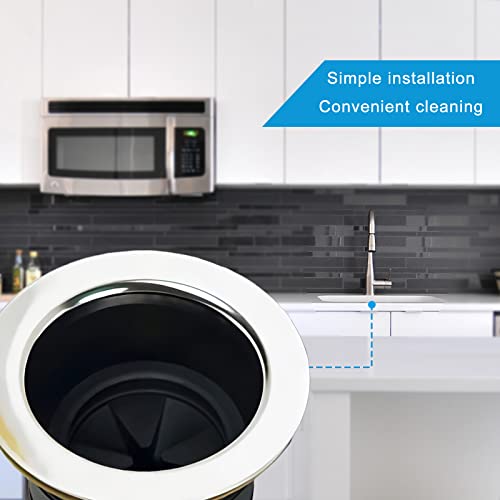 3 Pcs Garbage Disposal Splash Guards Sink Baffle, 3-1/8 Inch Food Waste Disposer Accessories, Suitable For Waste King, Whirlaway And Ge Models By Gaxlay #TOP2