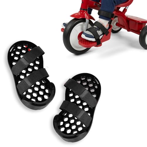 Adaptive Pedal Stabilizers - Adjustable Bike Pedals Foot Support for Mobility Aid, for Radio Flyer/for Schwinn Bike,Adjustable Foot Support Straps, Easy Install