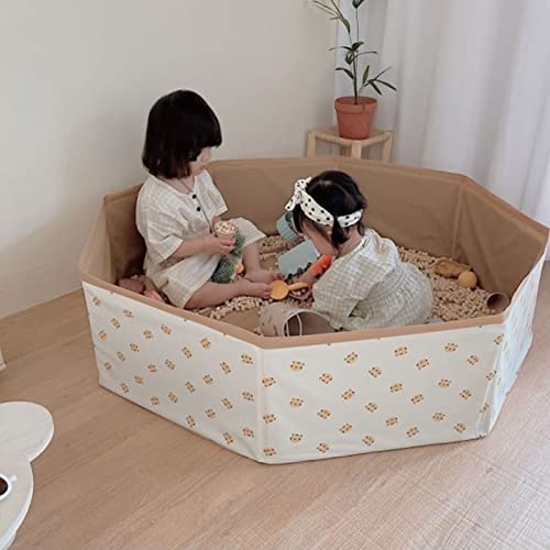 Piscina de Bolinhas Dobrável, Bolas Portáteis Dobráveis ​​de Grande Espaço Em PVC para Armazenamento