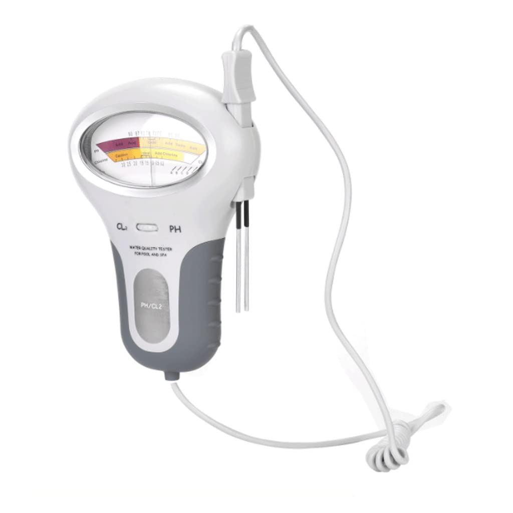 2 in 1 PH Chlorine Meter Tester Chlorine Water Quality Testing Device CL2 Measuring Swiming Tool for Pool Aquarium