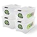 Produktbild Iris Ohyama Aufbewahrungsboxen mit Deckel, 45L, 4er-Set, Transparent, Sicherer Verschluss, Stapelbar, Griffe, Schlafzimmer, Schrank, Büro, Organisation, BPA-freies Plastik, Ordnungsboxen, BSB-50